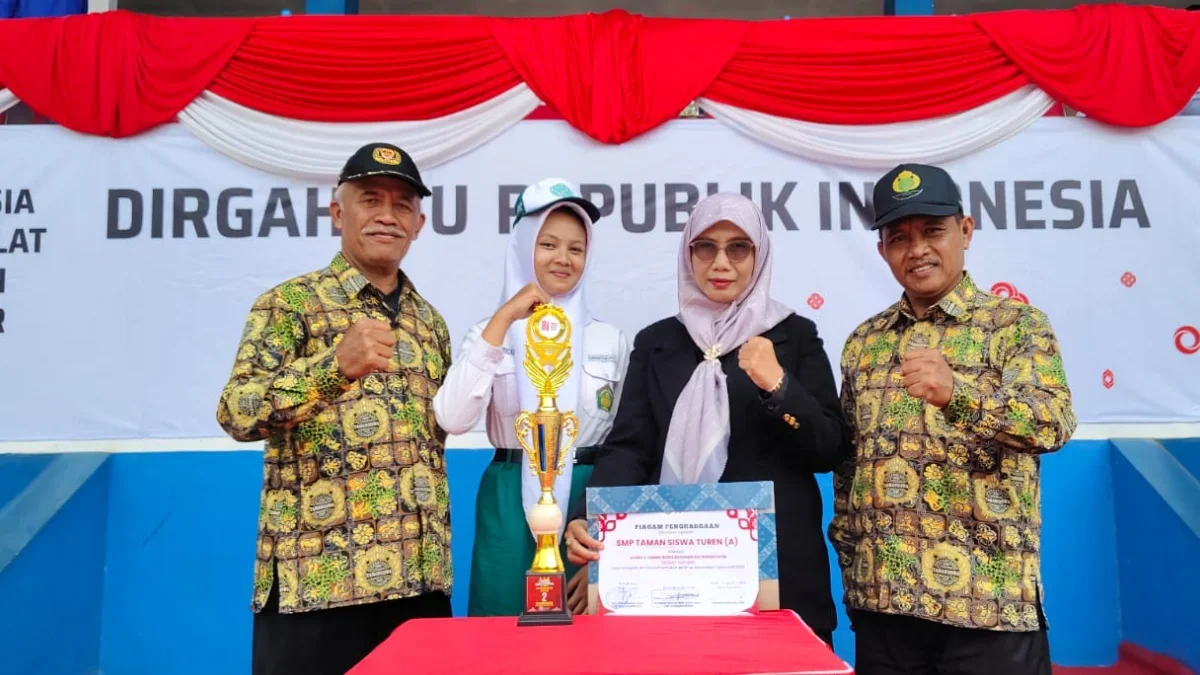 SMP Tamansiswa Turen Raih Juara 2 Putri pada Event 17 Agustus Tingkat Kecamatan
